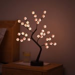 Led Fairy Night Light LED Julgran Nattlampa Batteri USB styrd sängbordslampa för rum Skrivbord Holiday Belysning Dekor 9 USB Battery Power