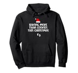 Baking More Than Cookies This Christmas Pregnancy Pullover Hoodie