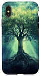 iPhone X/XS Fantasy Yggdrasil Tree Life Nature Spirituality Case