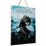 Doctor Collector Skyrim Aereal Œuvre en bois - Édition limitée