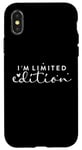 iPhone X/XS I am Limited Edition Positive Self-Esteem I am Unique Case