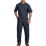 Dickies Men's Short-Sleeve Coverall, Dark Navy, M Shorts