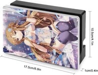 Switch Dock Cover Sword Art Online Asuna Anime Switch Base Coque De Protection Dock Case Switch Exclusive Dock Cover ¿¿Tui De Protection Skin Console De Jeu Absorption Des Chocs R¿¿Sistan