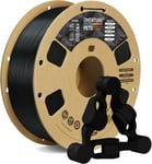 Filament PETG de 1,75 mm, pour imprimante 3D, bobine de 1 kg, précision dimensionnelle +/- 0,03 mm, compatible avec la plupart des imprimantes FDM (noir)