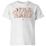 The Rise of Skywalker - T-shirt Logo - Blanc - Enfants - 5-6 ans - Blanc