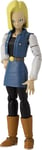 Dragon Ball Super - Dragon Stars - Android 18, 6.5" Action Figure (US IMPORT)