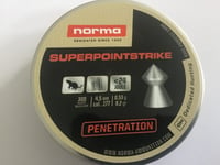 Norma SuperPointStrike – SAMPLE – .177/4.50mm Airgun Pellets Free P&P   S181