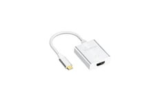 MediaRange USB Type-C 3.1 auf HDMI converter, silver