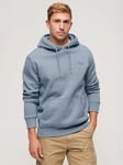 Superdry Vintage Logo Hoodie, Bluestone Blue Marl