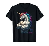 Unicorn Power for a Unicorn lover athlete bodybuilder T-Shirt