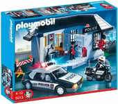 PLAYMOBIL Commissariat et véhicule de Police 5013 / Enfant Garçon jeu jouet NEUF