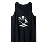 Pool Ninja Billiards Player Playing Billiard Ninja Tank Top