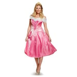 DISGUISE Disney Costume de princesse Aurore pour femme, rose, taille M