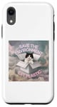 iPhone XR Help Save the Environment: Eat Plastic – A Cute Cat Meme Case