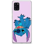 ERT GROUP Coque de téléphone Portable pour Samsung A31 Original et sous Licence Officielle Disney Motif Stitch 013 Parfaitement adapté à la Forme du téléphone Portable, Coque en TPU