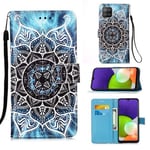 Samsung Galaxy A22 4G      Designer PU Case      Mandala