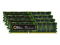 Coreparts - Ddr3 - Sats - 64 Gb: 4 X 16 Gb - Dimm 240-Pin - 1600 Mhz / Pc3-12800 - Registrerad - Ecc