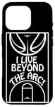 iPhone 16 Pro Basketball 3 Point Shot Beyond the Arc T-shirt Case