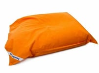 JUMBO BAG Enveloppe de coussin de piscine flottant orange 130 x 170 cm