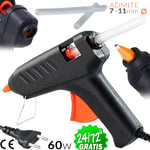 Pistolet À Colle Thermofusible 60W 50-60Hz 220-240V Adhésif Hot Glue Gun