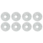 Tlily - 8 PièCes de Chiffon Rechange pour Aspirateur Robot Bot L10S Ultra/ S10/ S10 Pro