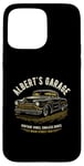 Coque pour iPhone 15 Pro Max Albert's Garage Hotrod Voiture Classique Design Personnalisé