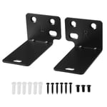 Dinghosen Wall Mount Compatible with Bose Soundbar 300, Soundbar 500, Soundbar 700, WB-300 Soundtouch Subwoofer Black Wall Bracket with Screw Set and Install Instruction