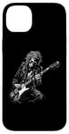 Coque pour iPhone 14 Plus Skeleton Guitar Guy Rock And Roll Band Rock On