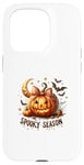 Coque pour iPhone 15 Pro Spooky Season Pumpkin Autumn Vibes Cosy Season Fall