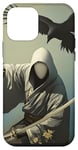 iPhone 12 mini Fantasy Cute Samurai Katana Mask Case