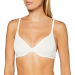 DIM Soutien-Gorge Femme Corbeille avec Armatures Invisifree x1, Nacre, 90A