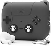 Jusy for Airpods Pro 2Nd Generation Case with Cute Keychain, Classic Game Design