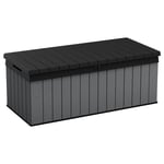 Keter Boîte De Rangement De Jardin Darwin 380 L Gris