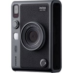 Fujifilm Instax Mini Evo Limitée Edition Instant Camera Bundle Dark Silver