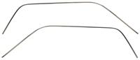 OER 51726A 1964-68 Ford Mustang; Roof Rail Moldings; Coupe; Pair