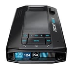 ESCORT MAX 3 International Laser Radar Detector for Cars – Premium Range Bluetooth Speed Camera Detector with Advanced Filtering, Auto Learn Technology, Voice Alerts,OLED Display and Drive Smarter App