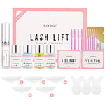 ICONSIGN Eyelash Lift Kit, 2023 Updated Lash Lift Kit, Professional Semi-Permanent Curling Eyelash Perm Kit, Suitable For Salon And Home Use