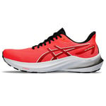 ASICS Men's GT-2000 12 Sneaker, Sunrise Red White, 6.5 UK