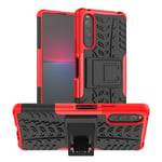 Sony Xperia 10 IV      Heavy Duty Case    Red