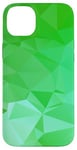 Coque pour iPhone 14 Plus Simple Abstrait Vert Abstrait Triangle