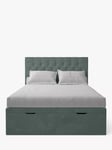 Koti Home Eden Upholstered Ottoman Storage Bed, King Size