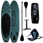 Deep Sea SUP-lautasetti Kayak Pro 300cm, Vihreä