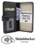 Skimblocker Plånboksfodral Samsung Galaxy S23 FE 5G (Svart)