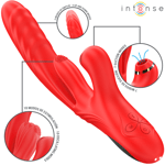 INTENSE - KAROL MULTIFUNCTION VIBRATOR THRUST  STIMULATION  SUCTION RED