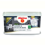 Alpina - Peinture Cuisine & Bains 2.5 litres menthe glaciale