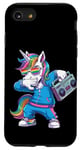 iPhone SE (2020) / 7 / 8 Unicorn in the 80s with Cassette Recorder Case