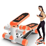 YFFSS Mini Stepper,Mini Fitness Exercise Machine-Mini Elliptical Foot Pedal Stepper, Step Trainer Equipment with Resistance Bands Durable & Safe Treadmill and Comfortable Foot Pedals