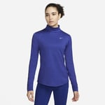 Nike Pro Träningströja Therma-FIT - Navy/Grå Dam, storlek X-Small