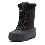 Sorel Bottes d'Hiver Unisexes pour Enfants, CHILDRENS CUMBERLAND, Noir (Black), Taille : 25