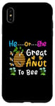 Coque pour iPhone XS Max He or She Great Aunt To Bee Révélation du sexe des abeilles